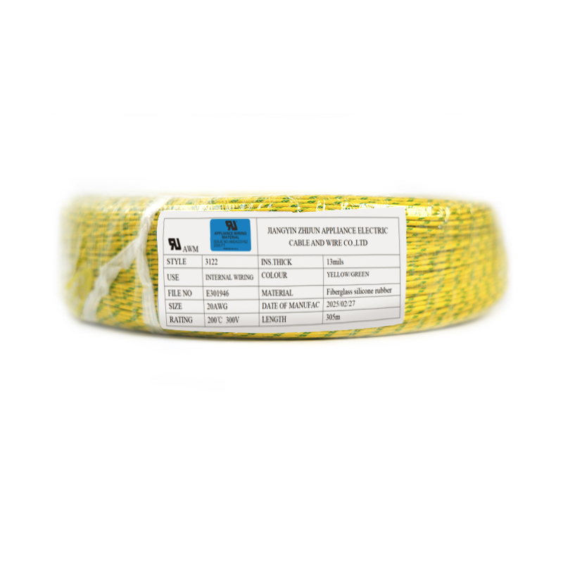 UL3122 7-Core Kawat Silikon Jalinan Serat Kaca Tahan Suhu Tinggi 18awg UL3122 7-Core Kawat Silikon Jalinan Serat Kaca Tahan Suhu Tinggi 18awg